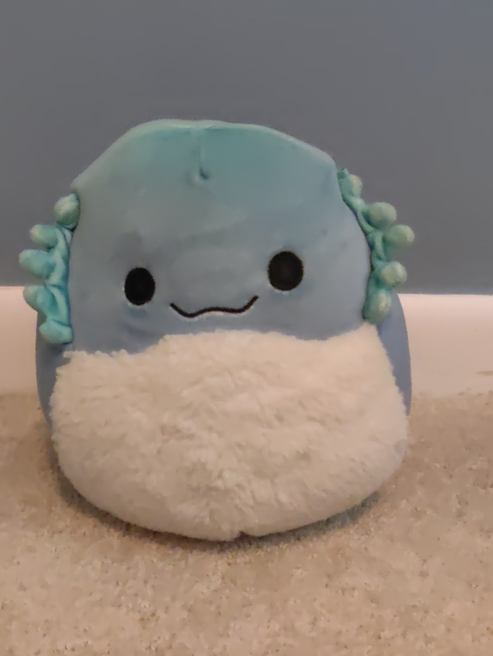 Blue And Purple Axolotl Squishmallow